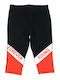 Kinder Leggings Capri Schwarz