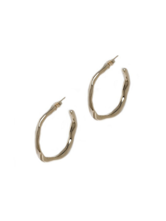 Dimitressi Earrings Hoops Gold Plated