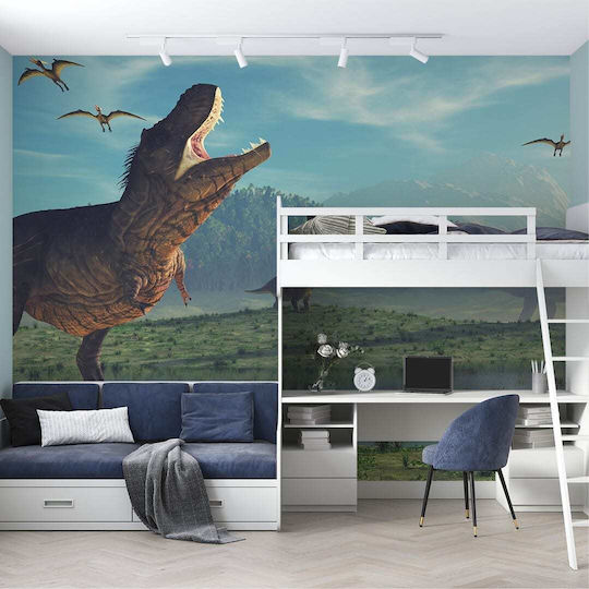 Caravelshop Geprägt Kinder Tapete Papier B450xH270cm