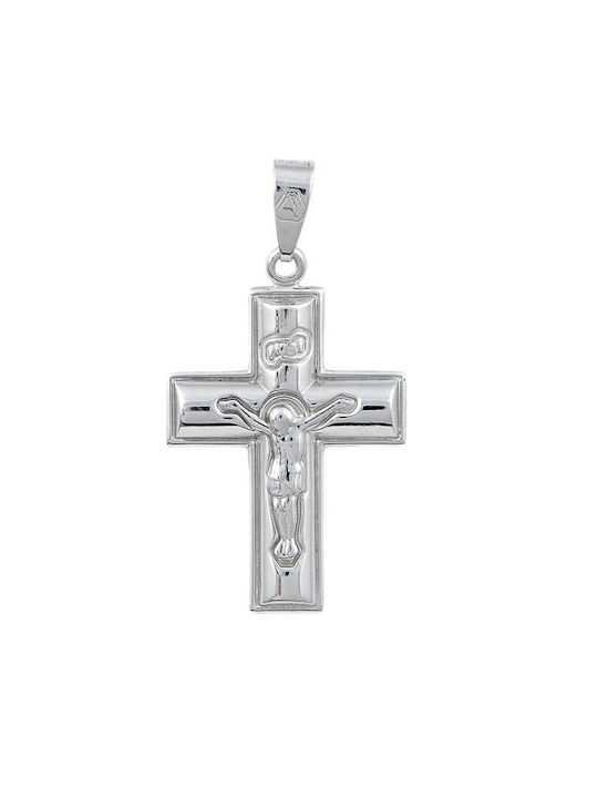 Savvidis White Gold Cross 9K with Chain