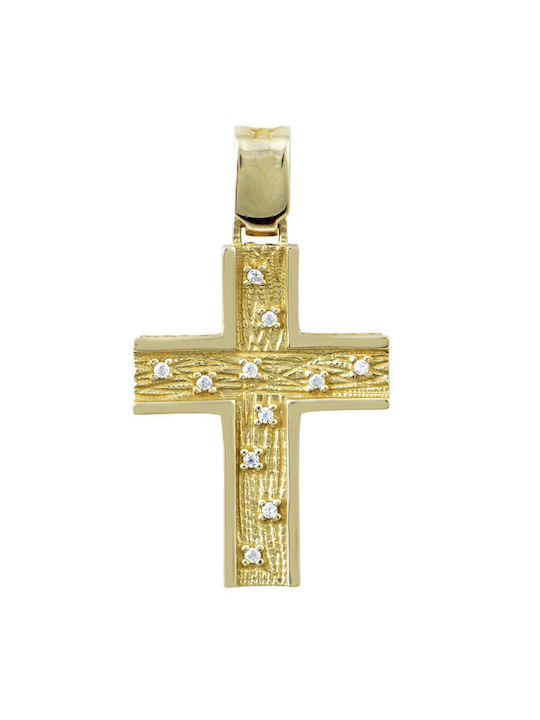 Savvidis Gold Cross 14K with Chain