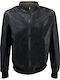 Leather Jacket Biker Black