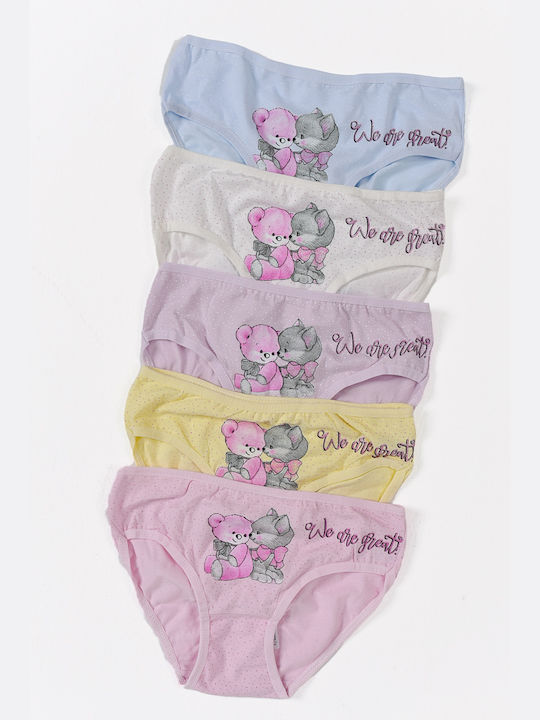 Donella Kids Briefs Set Multicolored 5pcs