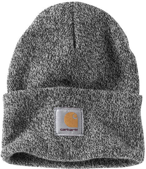 Beanie Unisex Beanie with Rib Knit in Black color