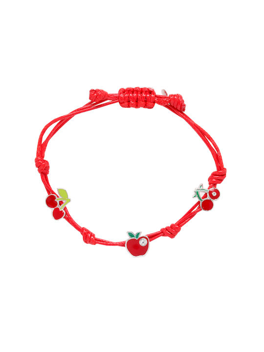 Woofie Kids Silver Macrame Bracelet for Girl