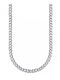 Verorama Chain Neck Cuban made of Steel Thin Thickness 5mm and Length 55cm