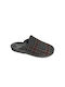 FAME Men's Printed Slippers Black