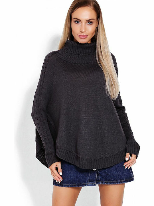 PeeKaBoo Women's Poncho Gray