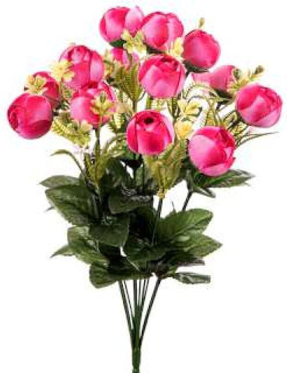 Букет от изкуствени цветя Peony Pink 38см 10бр Arpimex Srl