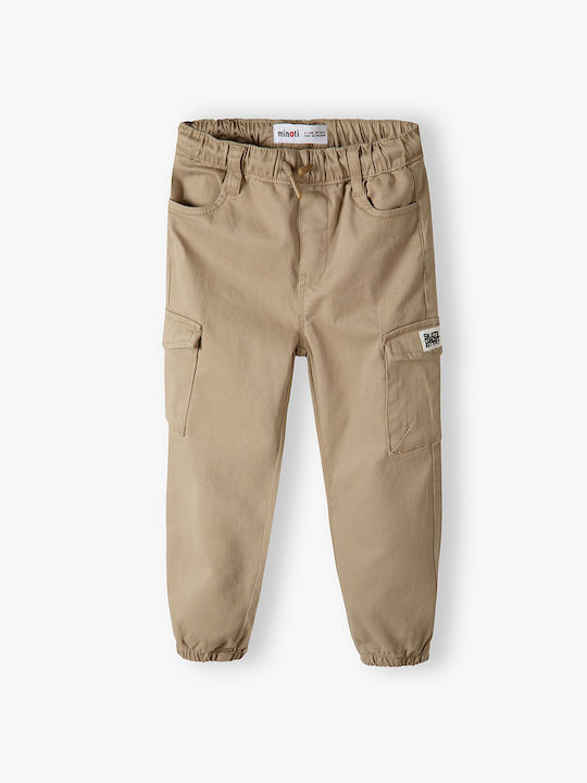 Minoti Boys Cargo Trouser Beige