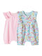 Minoti Set Baby Strampler Rosa