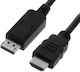 Value Cable HDMI male - HDMI male 2m Μαύρο