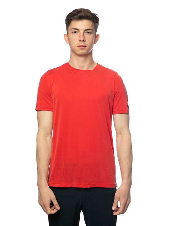 RRD Ανδρικό T-shirt Κοντομάνικο Κόκκινο