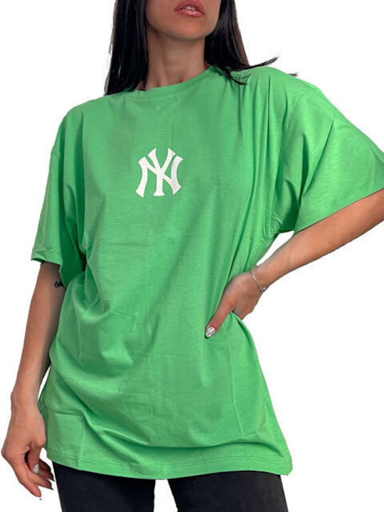 Chica Femeie Tricou Verde