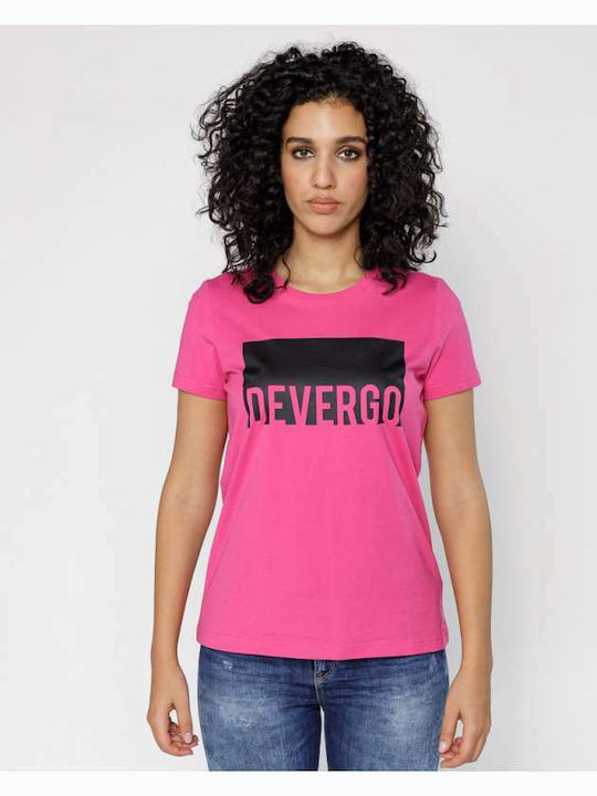 Devergo Γυναικείο T-shirt Φούξια