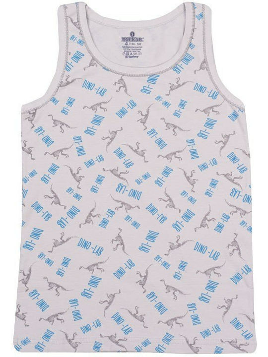 Baykar Kinder Unterhemd Tank-Top Gray 1Stück