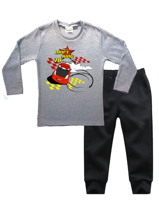 Fantastic Kids Kids' Pajamas Winter Gray Drift King