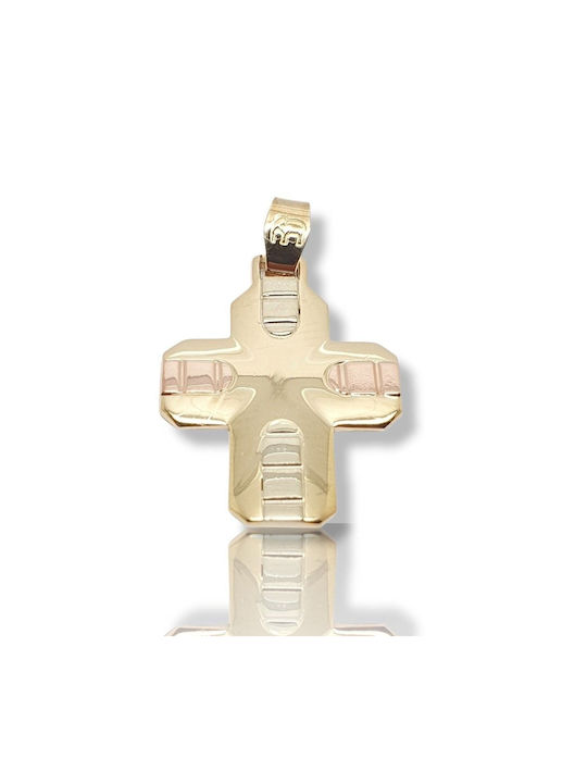 Mentzos Gold Cross 14K