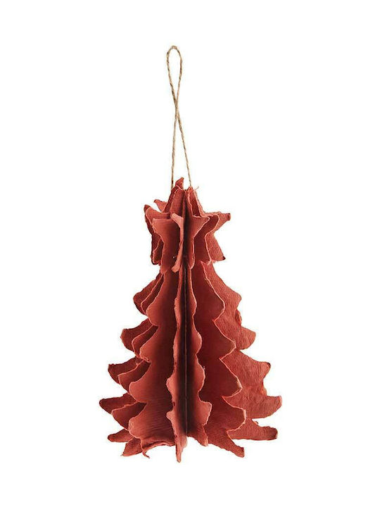 Madam Stoltz Christmas Tree Ornament Red 13cm