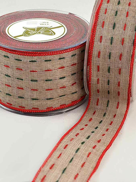 Kappa Decor Christmas Ribbon Beige 900cm 1pc