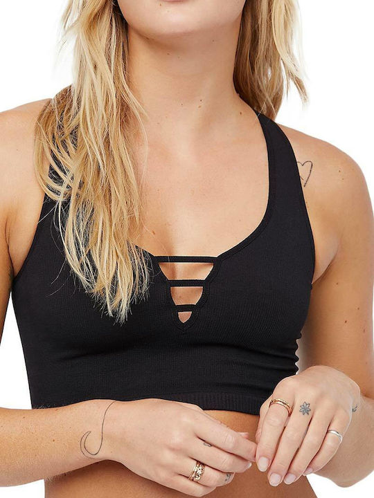 Free People Women's Bra without Padding Black