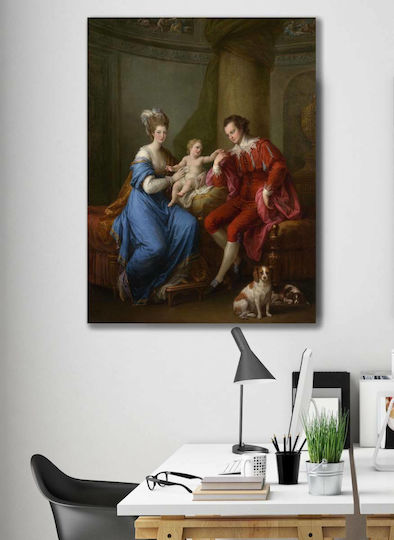 Με Οικογενειακό Πορτραίτο σε Καμβά 95x130 cm