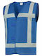 Tricorp Men's Safety Vest with Reflective Film Blue