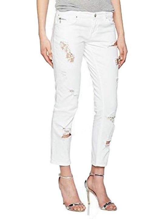 Silvian Heach Women's Jean Trousers White