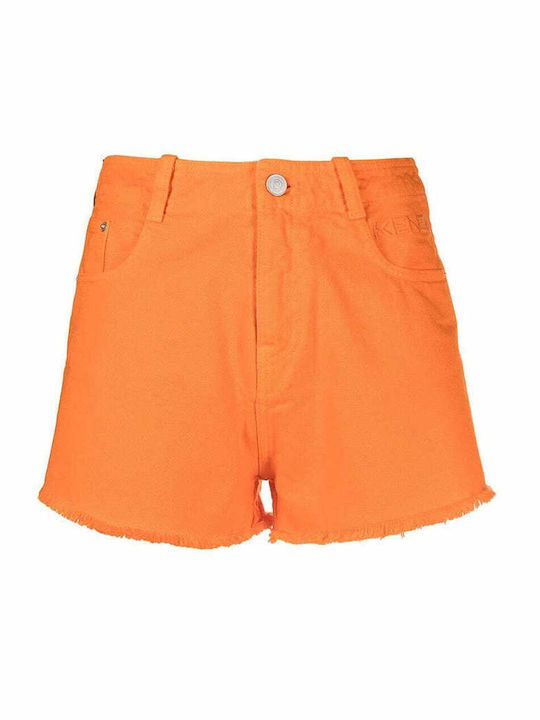 Kenzo Women's Jean Shorts Orange