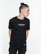 HoodLoom Men's Short Sleeve T-shirt Black