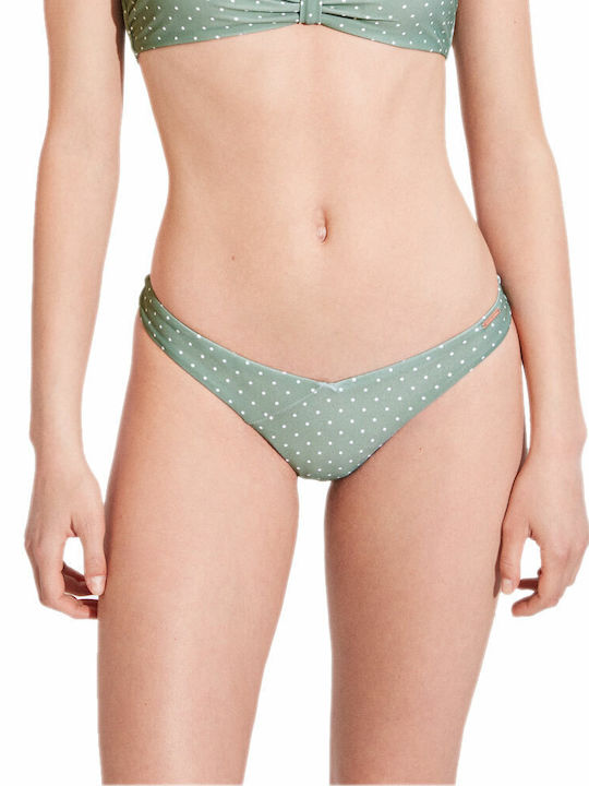 Ysabel Mora Bikini Slip Green