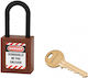 Thirard Plastic Padlock Lengthened with Key 38mm 1pcs