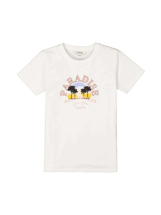 Garcia Jeans Kids T-shirt White