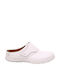 Jomos Men's Leather Anatomic Clogs White