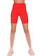 Dance & Football Women's Bike Training Legging High Waisted Red