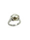 Rebecca Women's Ring with Pearls