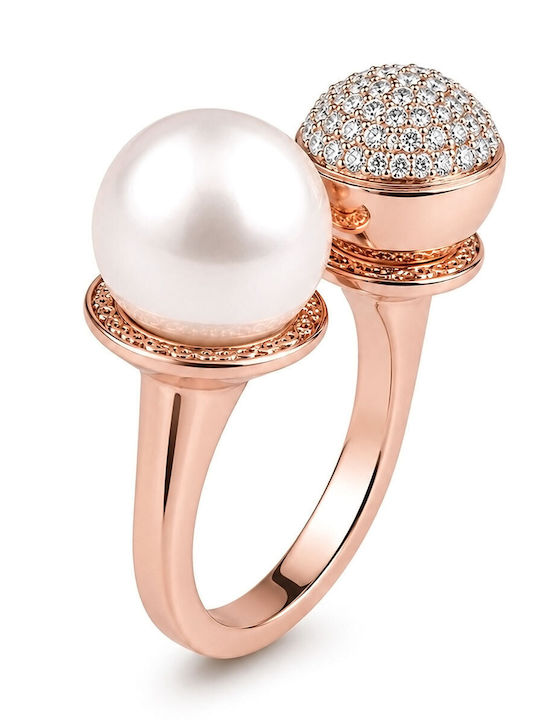 Rebecca Ring with Zircon Gold Plated