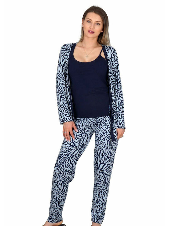 G Secret Summer Women's Pyjama Set Blue