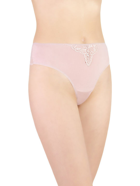 Damen Brasilien mit Spitze Rosa