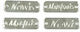 Decorative Element for Wedding Favors Made of Plexiglass 25pcs (Μiscellaneous Designs/Colors)