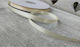 Riniotis Satin,σατεν Band Monochrom Beige mit B...
