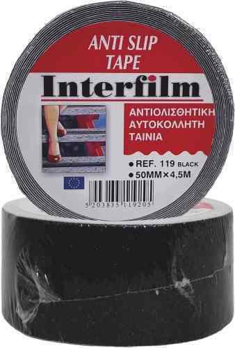 Self-Adhesive Grip Tape Black 25mmx5m 1pcs