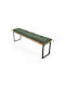 La Redoute Interieurs Garden Bench Cushion One Size Green 120x35cm