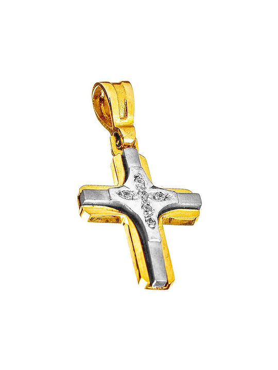 Gatsa Femeiesc Aur Cruce 14K