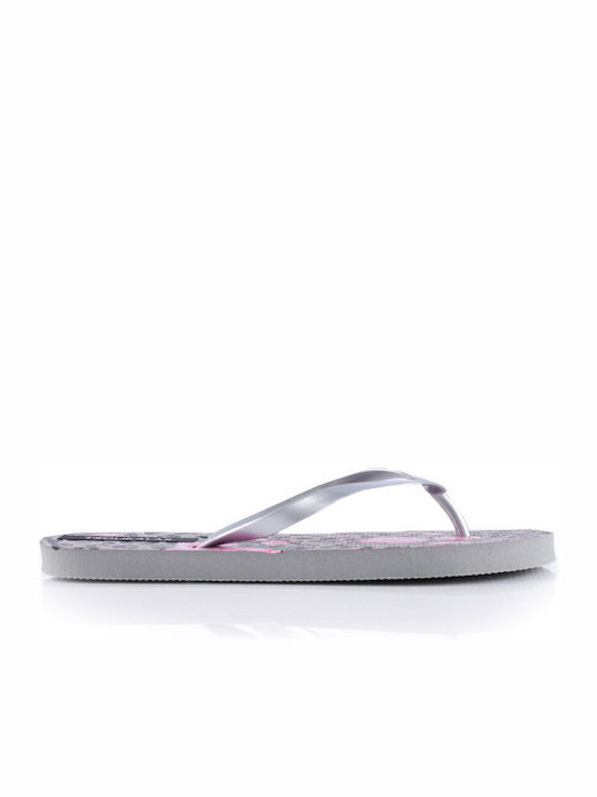 Tsoukalas Grey Women's Flip-Flops