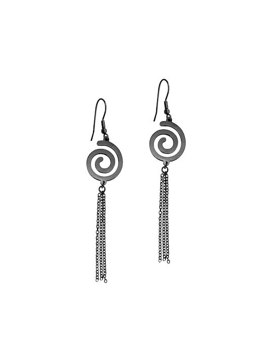 Silverline Earrings Pendants made of Steel