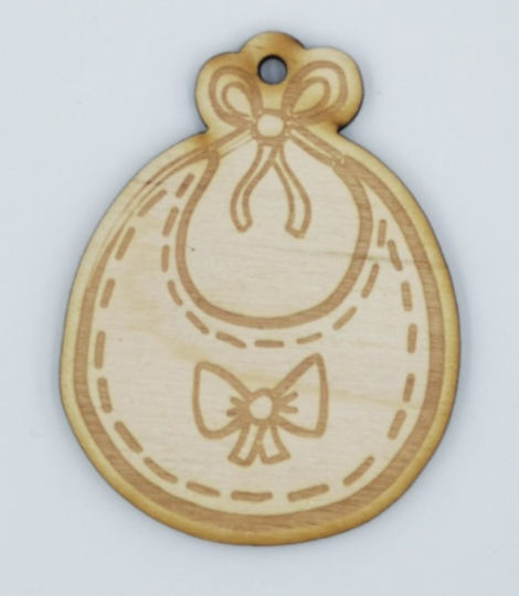 Fly Digital Wood Decorative Element for Wedding Favors 1pcs