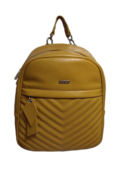 David Jones Women's Backpack Yellow