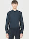 Long-sleeved Shirt Navy Blue