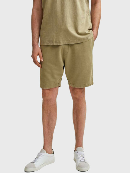 Selected Men's Athletic Shorts Khaki